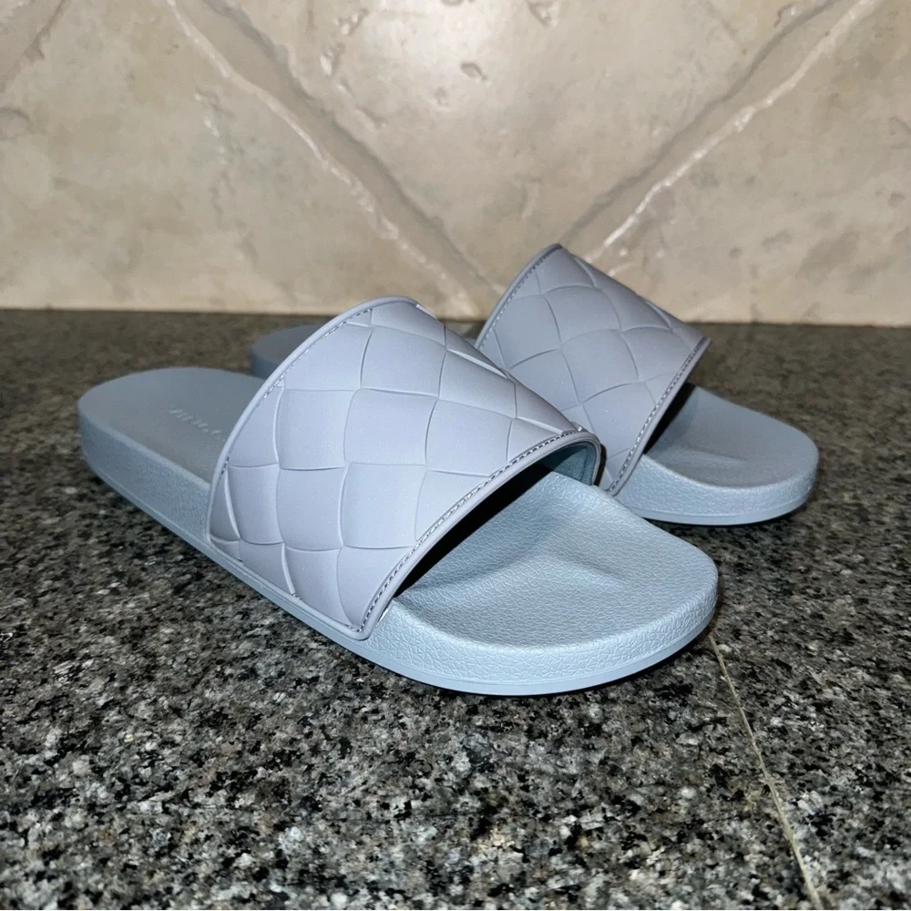 Vince Women's Watley Eva Slides Sandals Highwater Blue Size‎ 12 NWB NWT